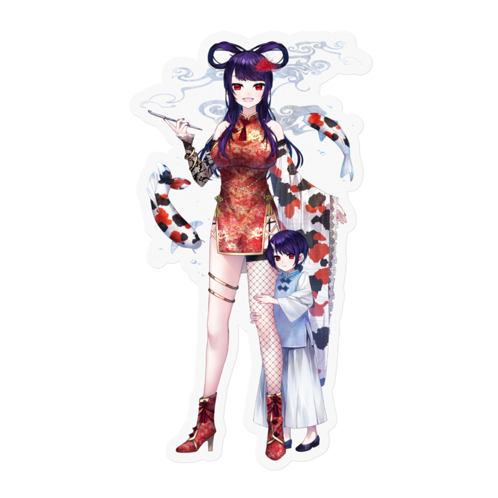 ステッカー - 100 x 100 (mm)