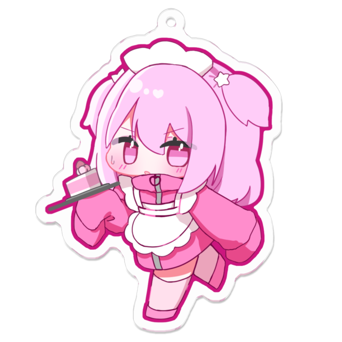 アクリルキーホルダー - 70 x 70 (mm)