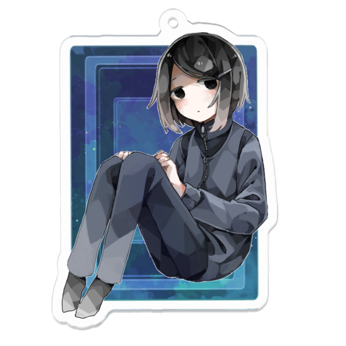 アクリルキーホルダー - 70 x 70 (mm)