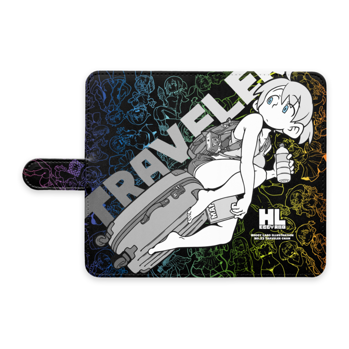 手帳型Androidケース - L - ストラップ穴 なし