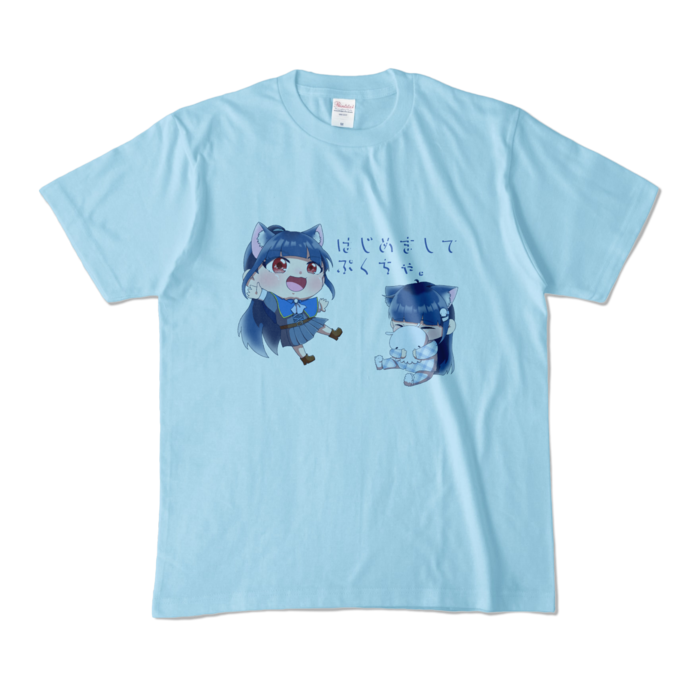 カラーTシャツ - M - ライトブルー (淡色)