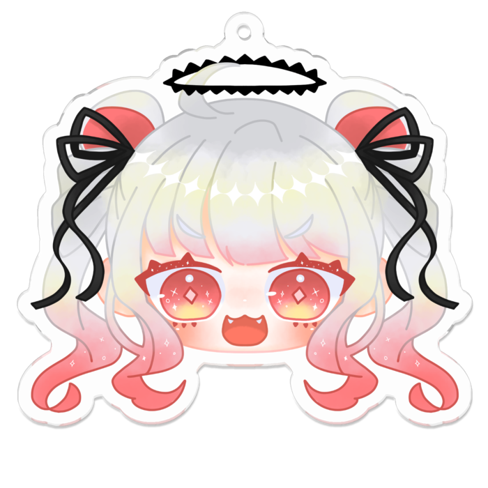 アクリルキーホルダー - 70 x 70 (mm)