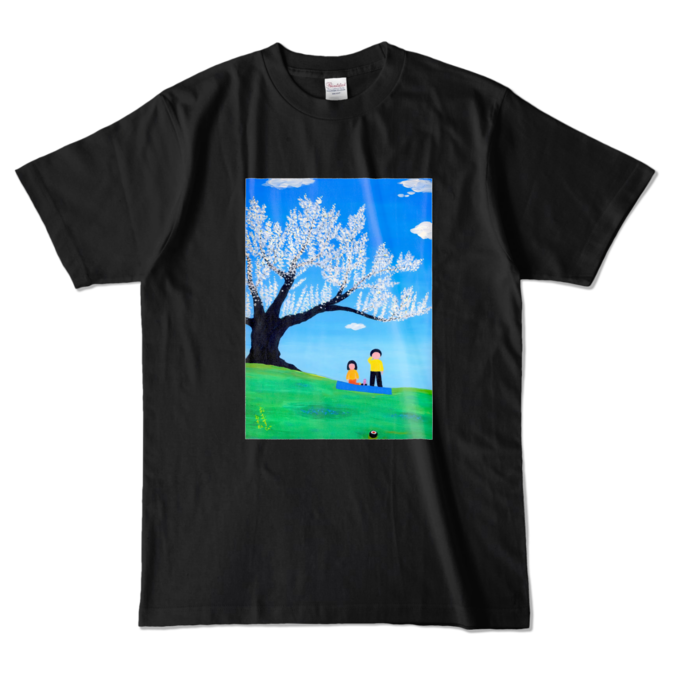 カラーTシャツ - L - ブラック (濃色)