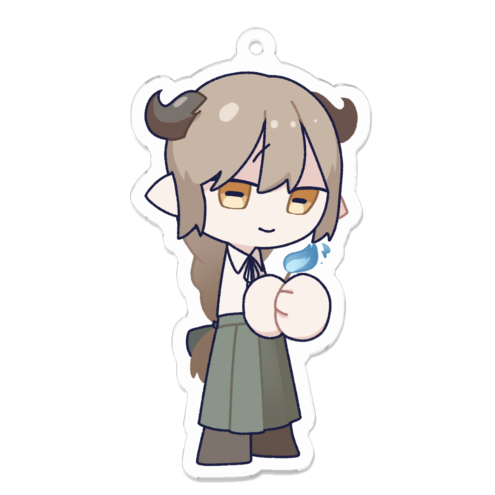 アクリルキーホルダー - 70 x 70 (mm)