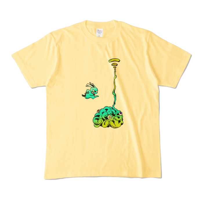 カラーTシャツ - M - ライトイエロー (淡色)(2)