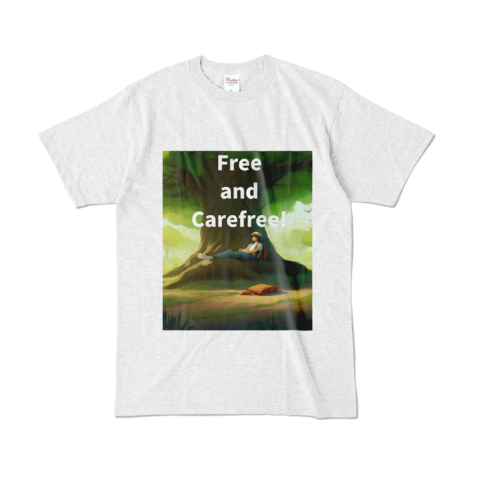 カラーTシャツ - L - アッシュ (淡色)