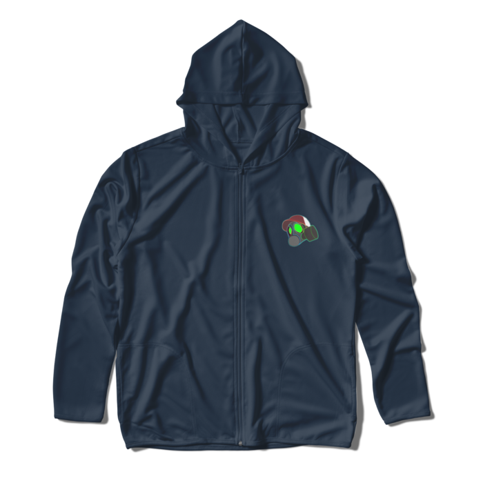 ジップパーカー - L - ネイビー