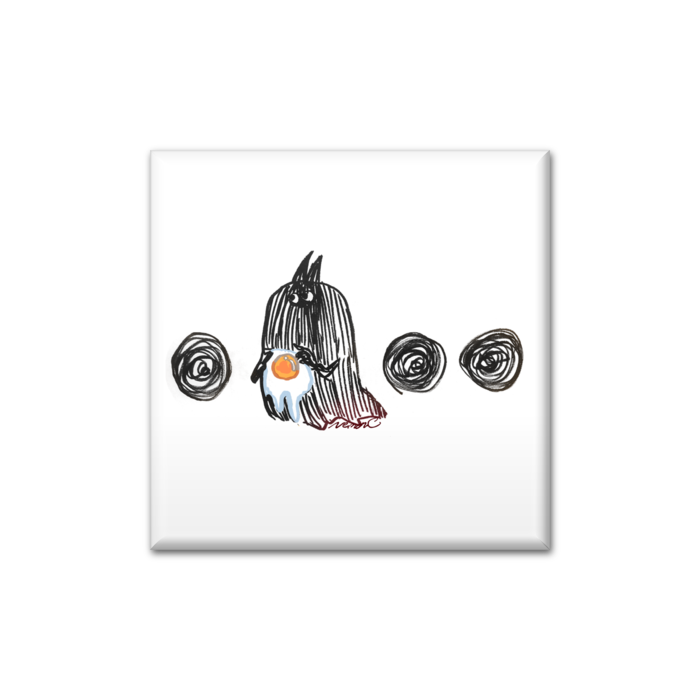 缶バッジ - 四角形40mm