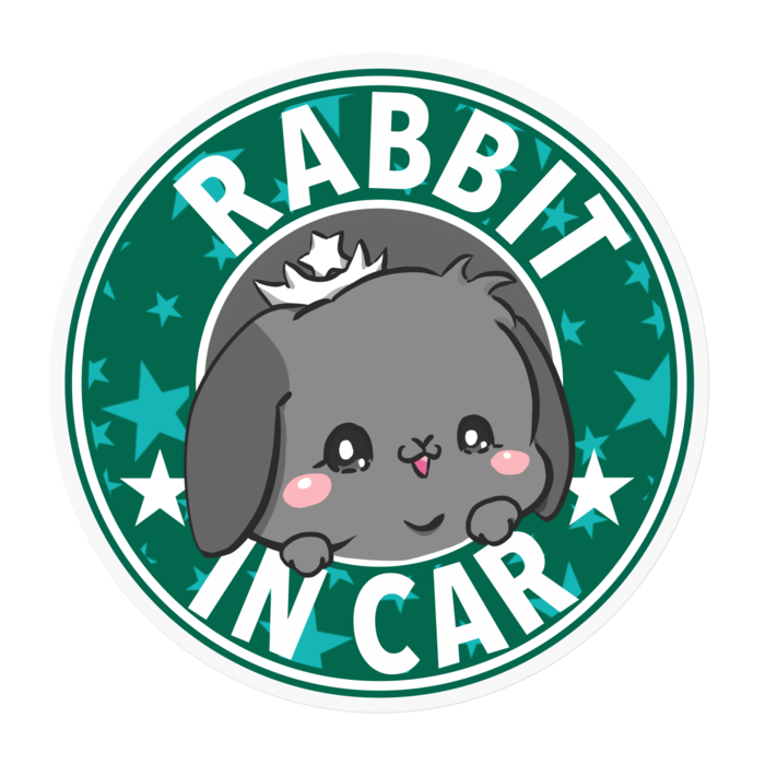 ステッカー - 100 x 100 (mm)