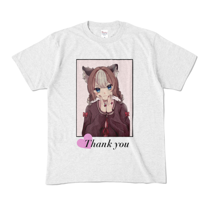 カラーTシャツ - M - アッシュ (淡色)