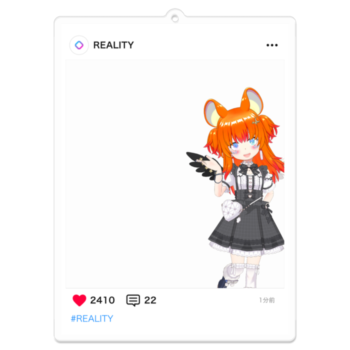 アクリルキーホルダー - 100 x 100 (mm)