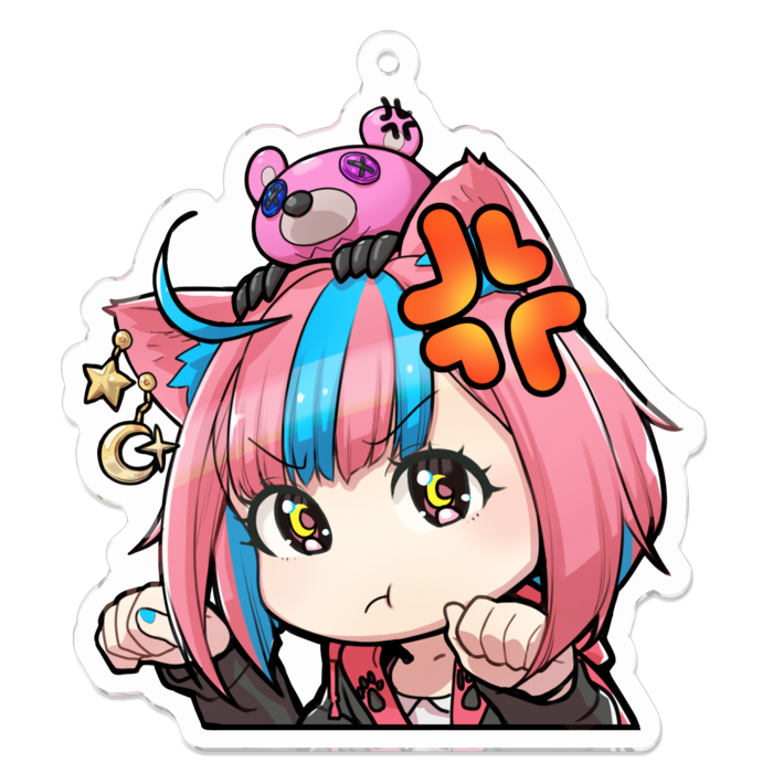 アクリルキーホルダー - 70 x 70 (mm)