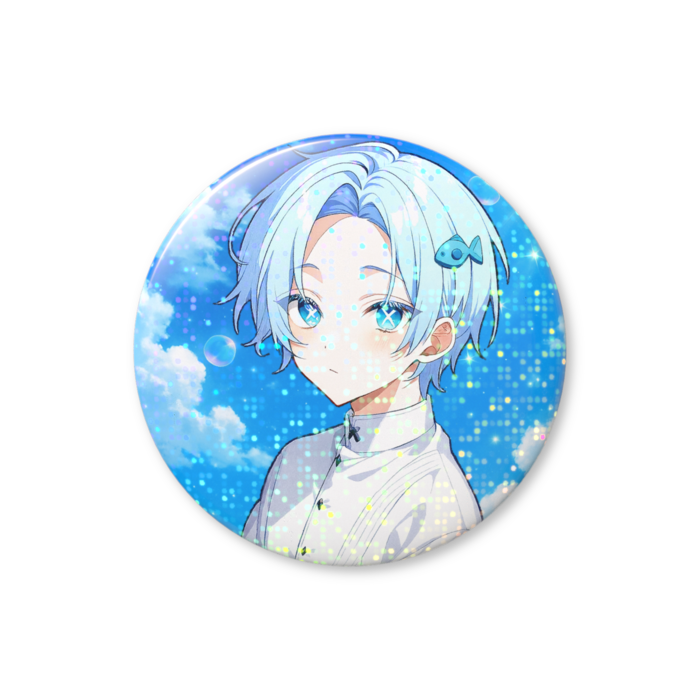 ホログラム缶バッジ - 56mm