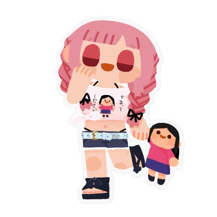 ステッカー - 100 x 100 (mm)