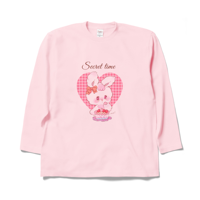 ロングスリーブTシャツ - XL - ライトピンク