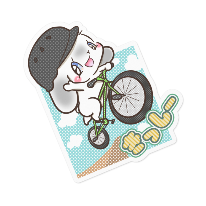ステッカー - 100 x 100 (mm)