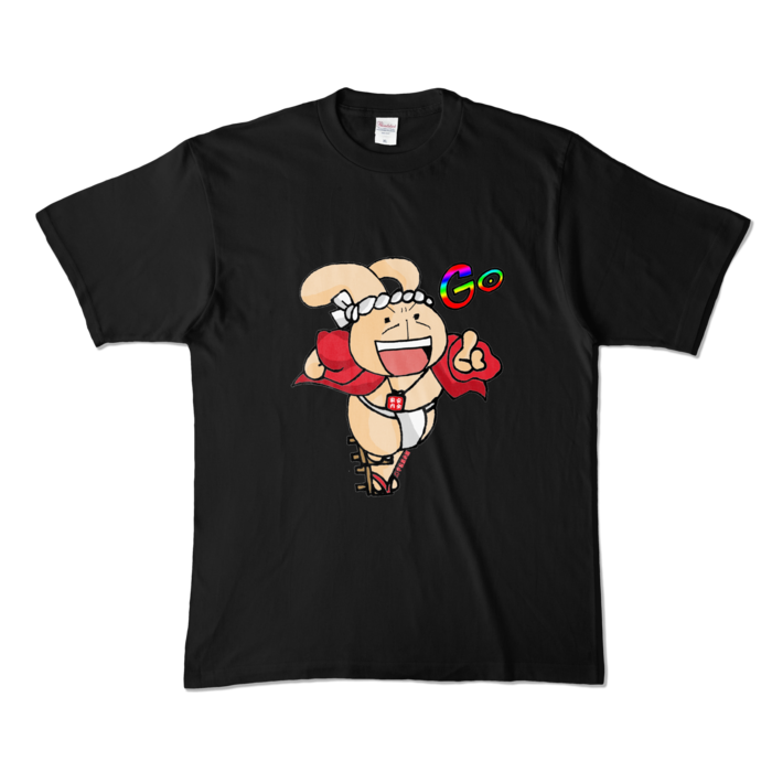 カラーTシャツ - XL - ブラック (濃色)