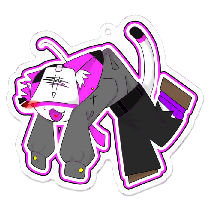 アクリルキーホルダー - 70 x 70 (mm)