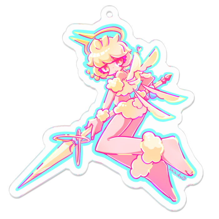 アクリルキーホルダー - 70 x 70 (mm)