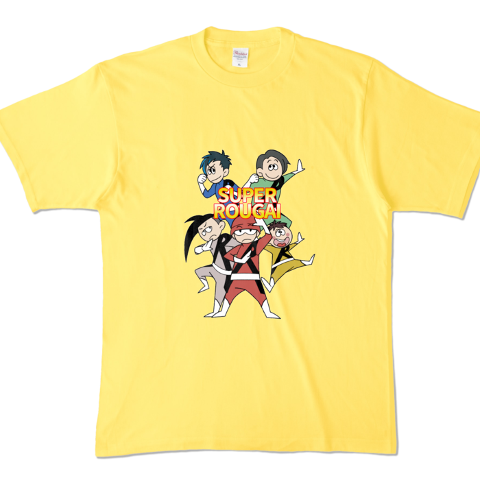 カラーTシャツ - XL - イエロー (濃色)