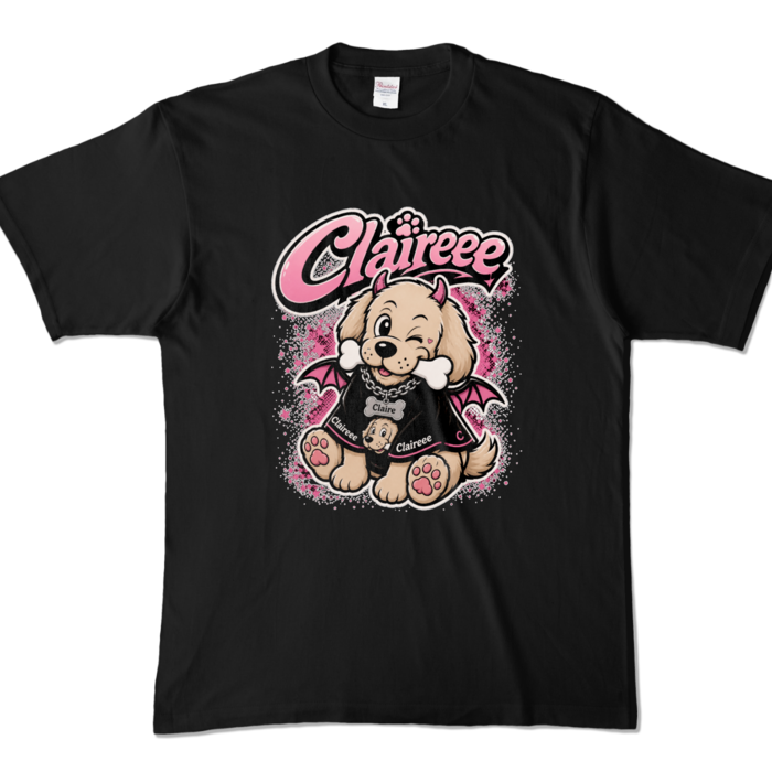 カラーTシャツ - XL - ブラック (濃色)