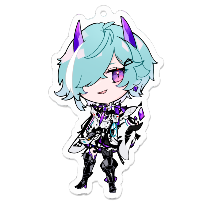 アクリルキーホルダー - 70 x 70 (mm)