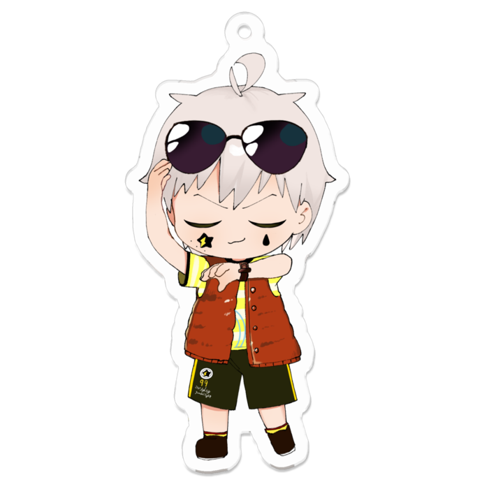 アクリルキーホルダー - 70 x 70 (mm)