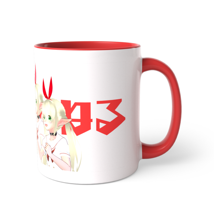 ツートンカラーマグカップ - 直径 8.2cm / 高さ 9.5cm