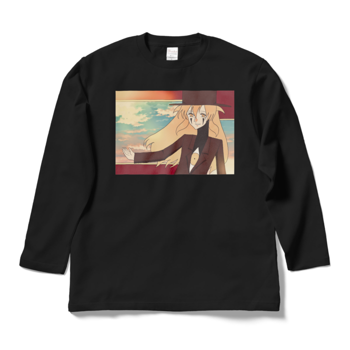ロングスリーブTシャツ - L - ブラック