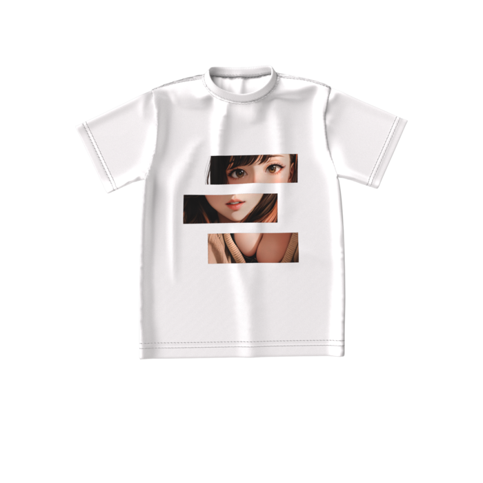 ビッグシルエットTシャツ - S - 両面