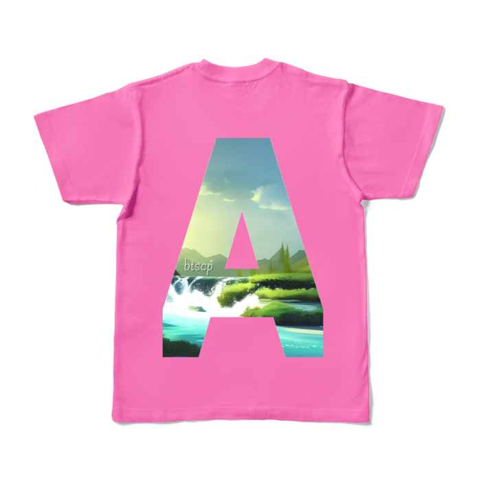 カラーTシャツ - S - ピンク (濃色)