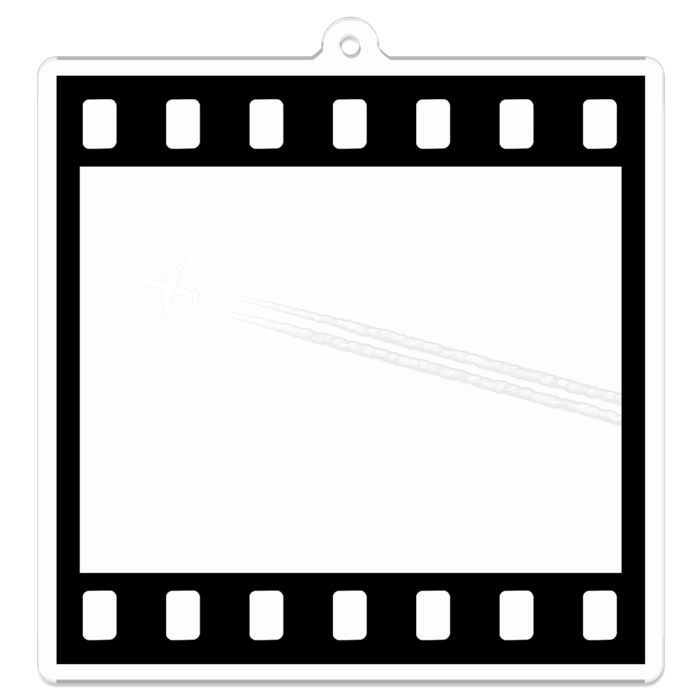 アクリルキーホルダー - 70 x 70 (mm)