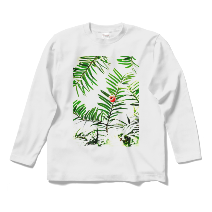 【文字なし】ロングスリーブTシャツ - S - ホワイト