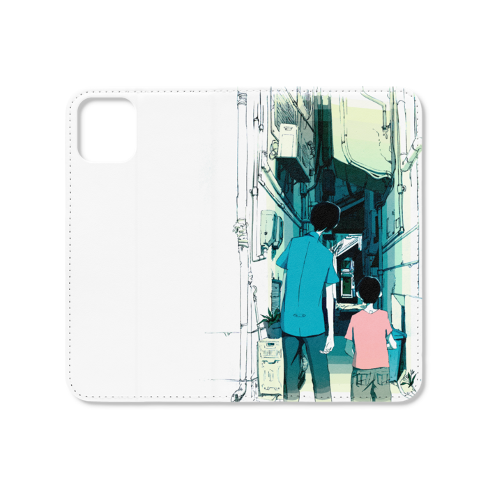 手帳型iPhoneケース(ベルトなし) - iPhone 11 - ストラップ穴 なし
