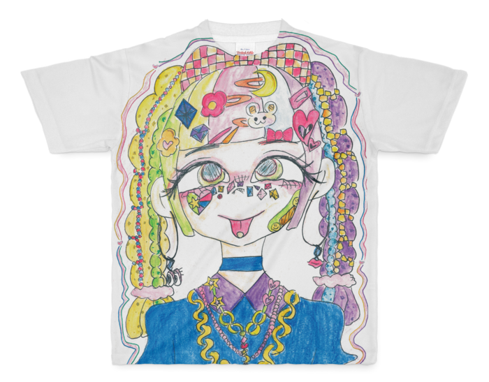 フルグラフィックTシャツ - M - 正面印刷のみ