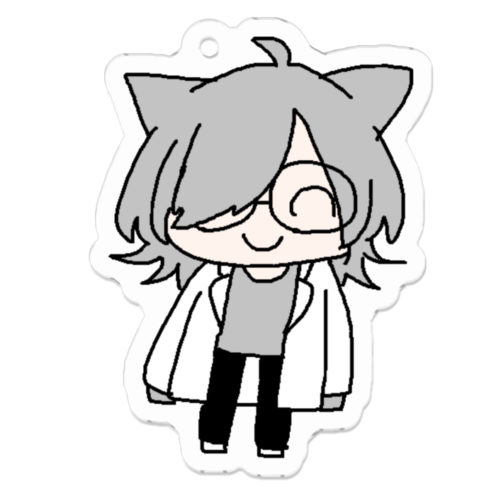 アクリルキーホルダー - 50 x 50 (mm)