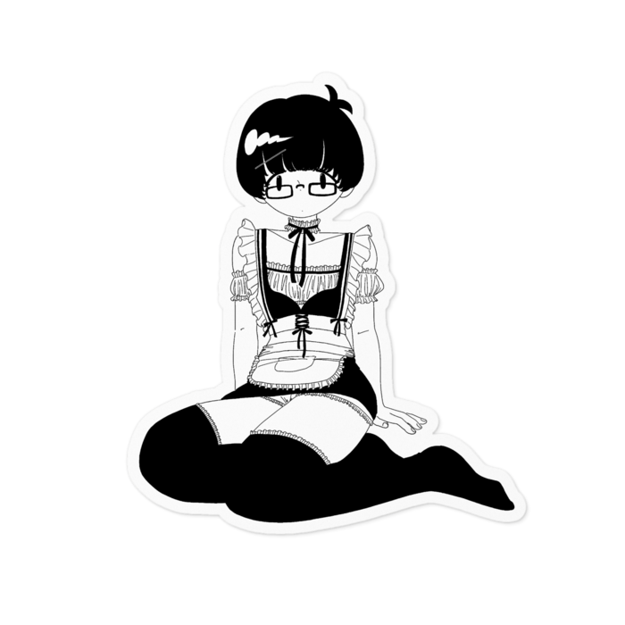 ステッカー - 100 x 100 (mm)