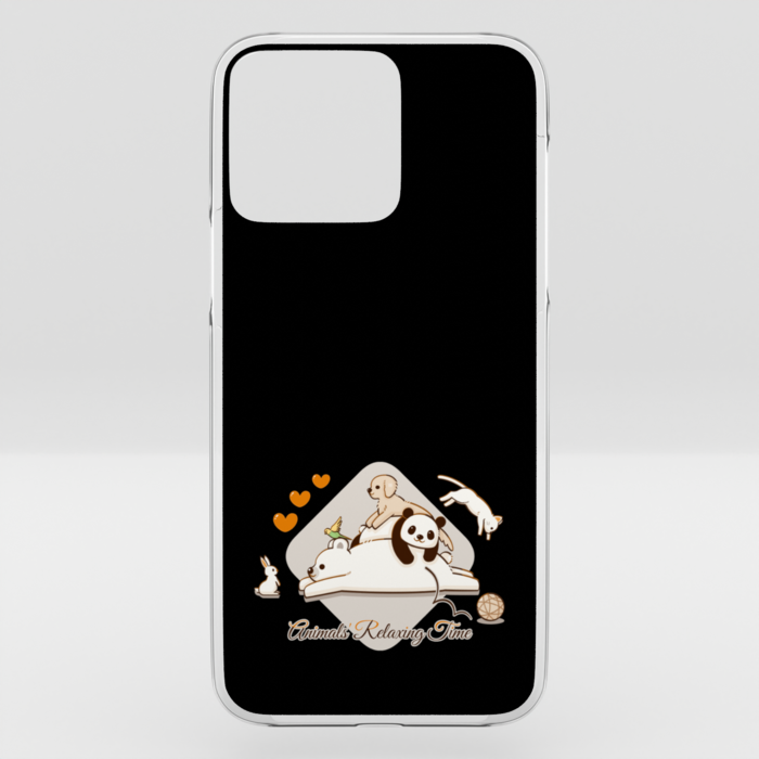 クリアiPhoneケース　黒色　iPhone 16ProMax