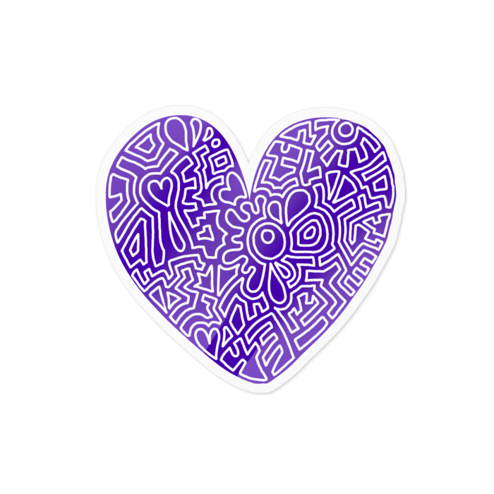 ステッカー - 100 x 100 (mm)