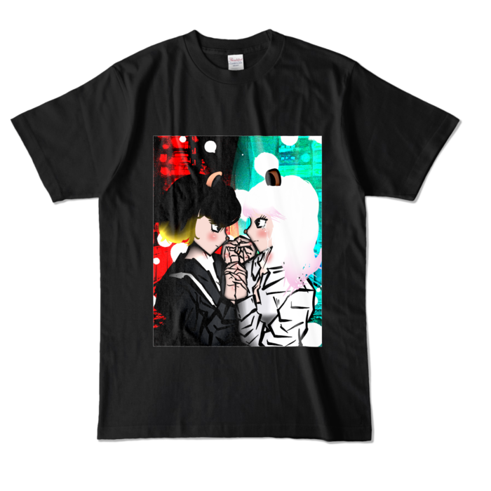 カラーTシャツ - L - ブラック (濃色)