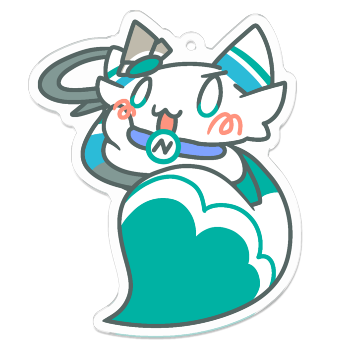 アクリルキーホルダー - 70 x 70 (mm)