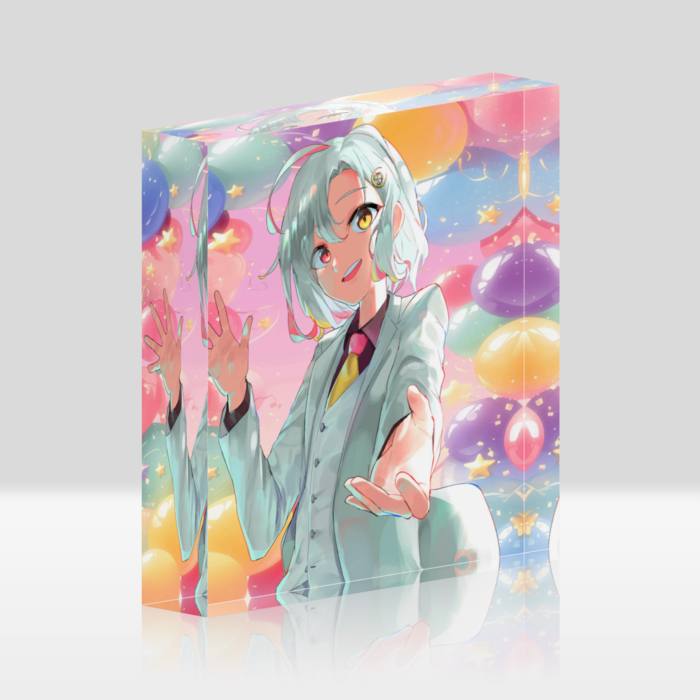 アクリルブロック - 100x100mm