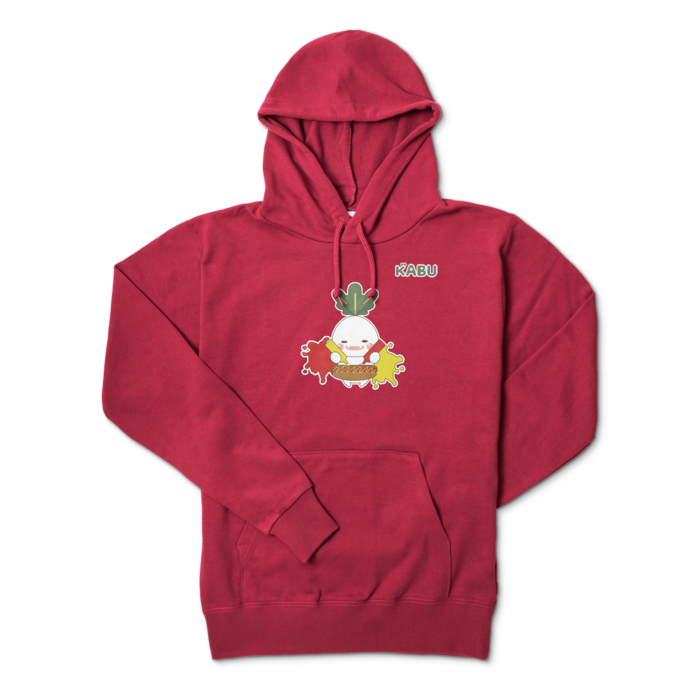 パーカー - M - バーガンディ