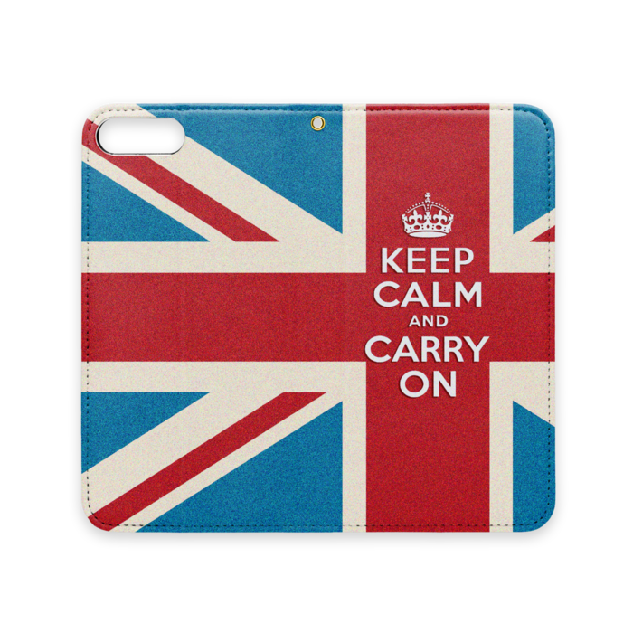 手帳型iPhoneケース（ベルトなし） - iPhone 8 Plus / 7 Plus - ストラップ穴 あり