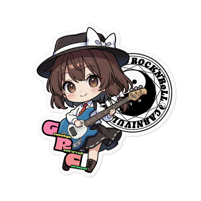 ステッカー - 100 x 100 (mm)