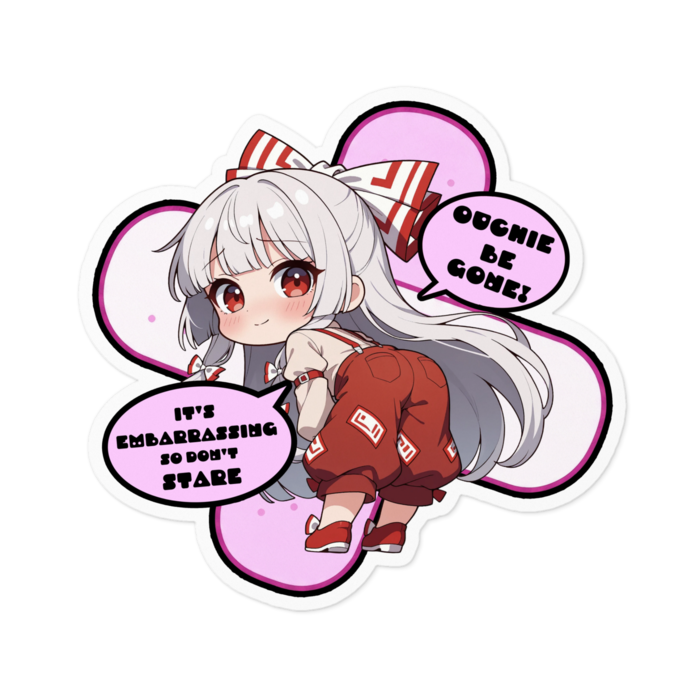 ステッカー - 100 x 100 (mm)