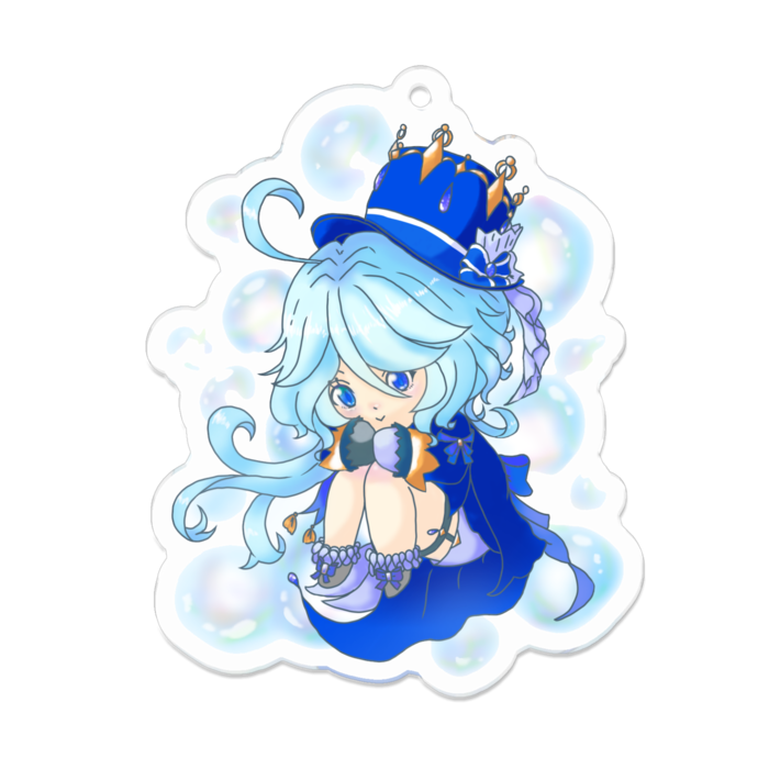 アクリルキーホルダー - 70 x 70 (mm)