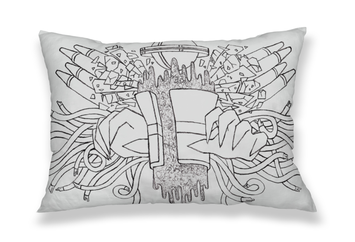 枕カバー - 43x63cm - 両面