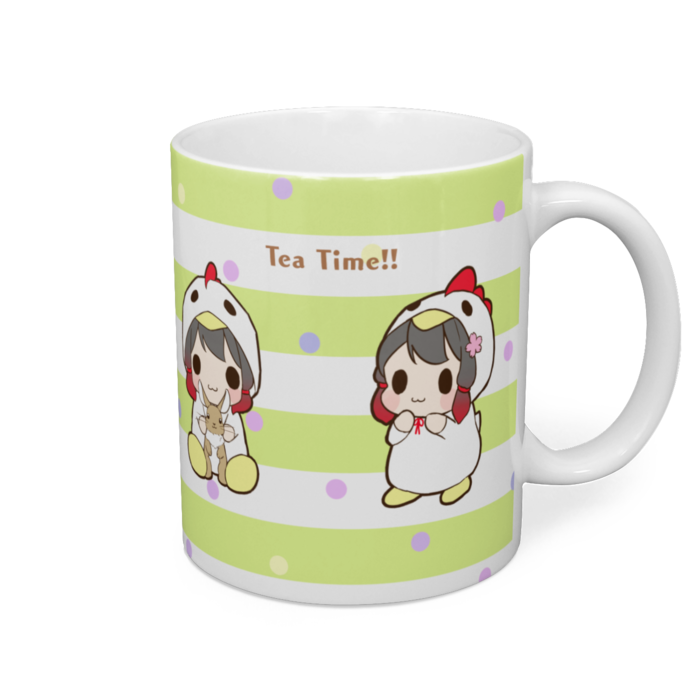 マグカップ - 直径 8 cm / 高さ 9.5 cm