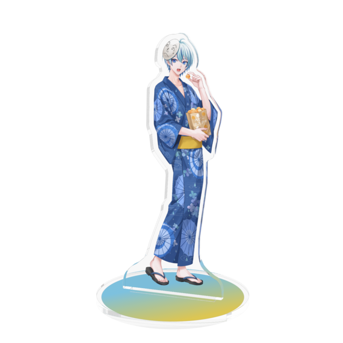 あまタクシー 浴衣アクリルスタンド（あーん）